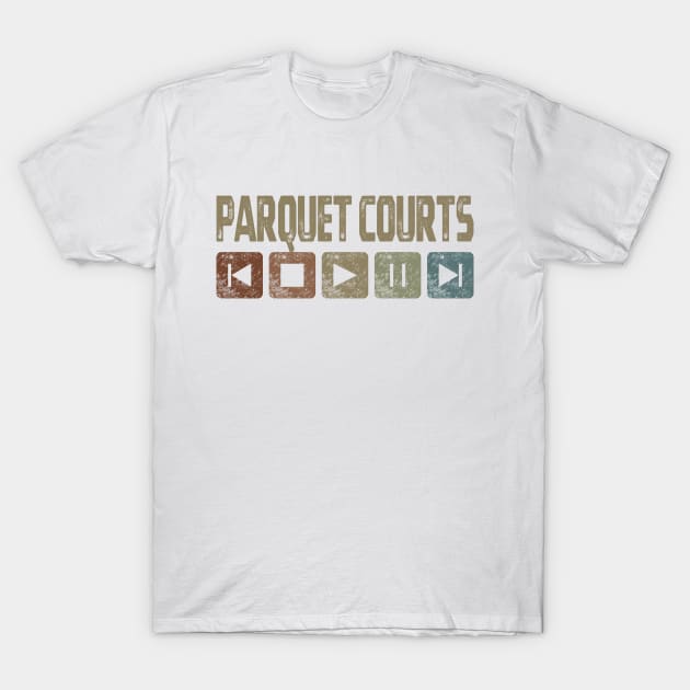 Parquet Courts Control Button T-Shirt by besomethingelse